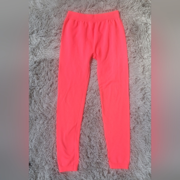 Neon pink warm tights - Picture 1 of 1